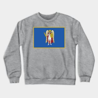 Flag of Kiev Ukraine Crewneck Sweatshirt